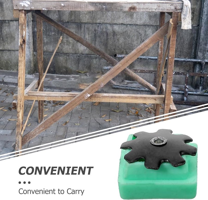 4Pcs Black Scaffold Foot Caps Non Slip Plastic Covers Prevent Floor Scratching - Image 4