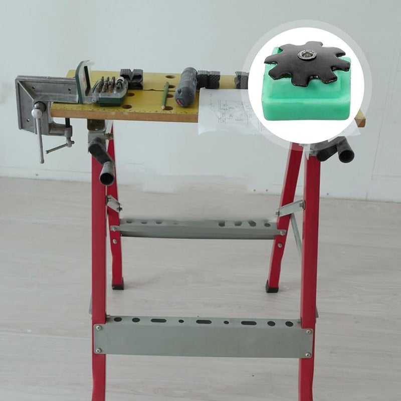 4Pcs Black Scaffold Foot Caps Non Slip Plastic Covers Prevent Floor Scratching - Image 5