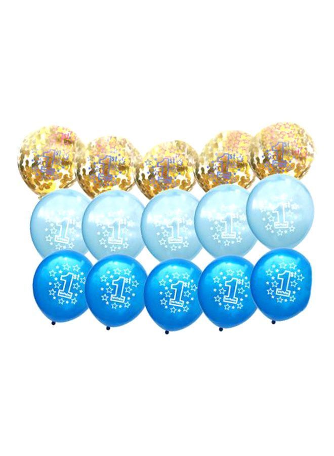 NIBEMINENT 26-Piece 1 Year Birthday Celebration Party Balloon Set - Image 2