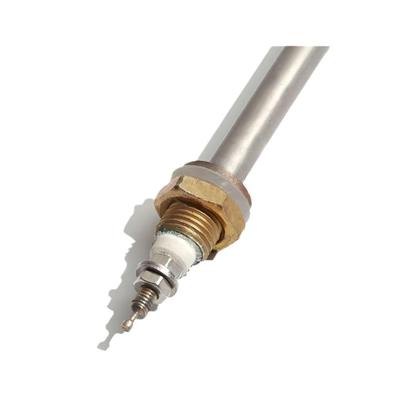 عنصر تسخين كهربائي للماء مغمور بجهد 220V أو 380V ومحور M12، من سبائك الفولاذ المقاومة للصدأ - Image 3