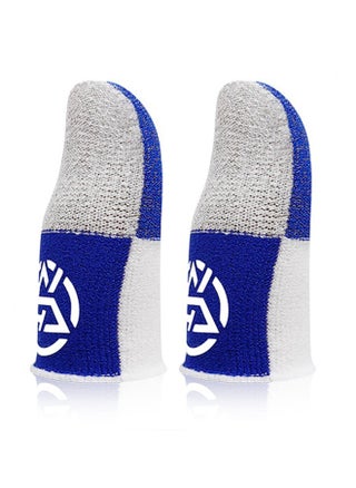 2-Pack of Silver Cloth Mobile Game Finger Cots Extremely Thinmaterial Zero Contact Breathable Extremely Sensitive - pzsku/ZFB41D0B6BBE4C45EBEB9Z/45/_/1735629027/577bc360-751f-4524-808b-775b4e7a5372