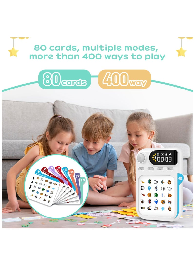 SYOSI Fidget Kids Game Toys, Flash Cards Montessori Preschool Toys, Autism Sensory Toys for 4-12, Practice Activity Tracing, Learning Educational Whack Mole Game, Toddler Toys, Ideal Gift for Boys & Girls  - Image 4