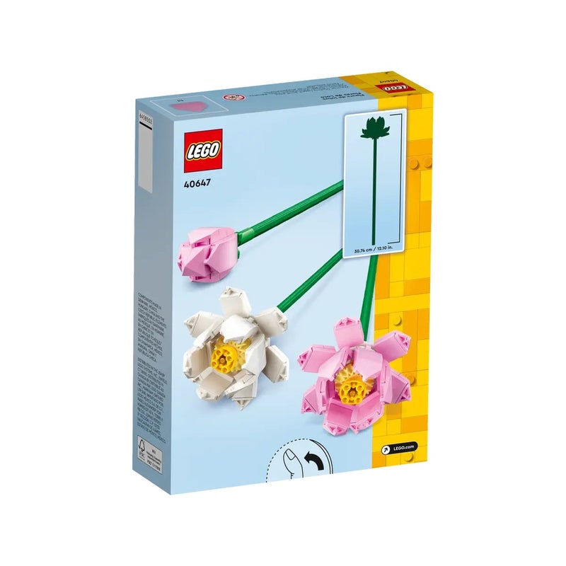 LEGO - Botanical Collection Lotus Flowers 220 Pieces - 40647 - Image 5