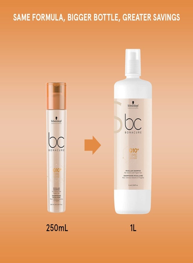 BC BONACURE Q10+ Time Restore Micellar Shampoo, 33.8-Ounce - Image 3