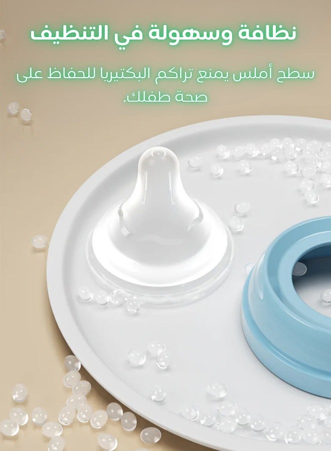 Dr.isla زجاجة رضاعة حديثي الولادة من دكتور إيسلا 150 مل جرين مضادة للطفو وخالية من مادة BPA - Image 5