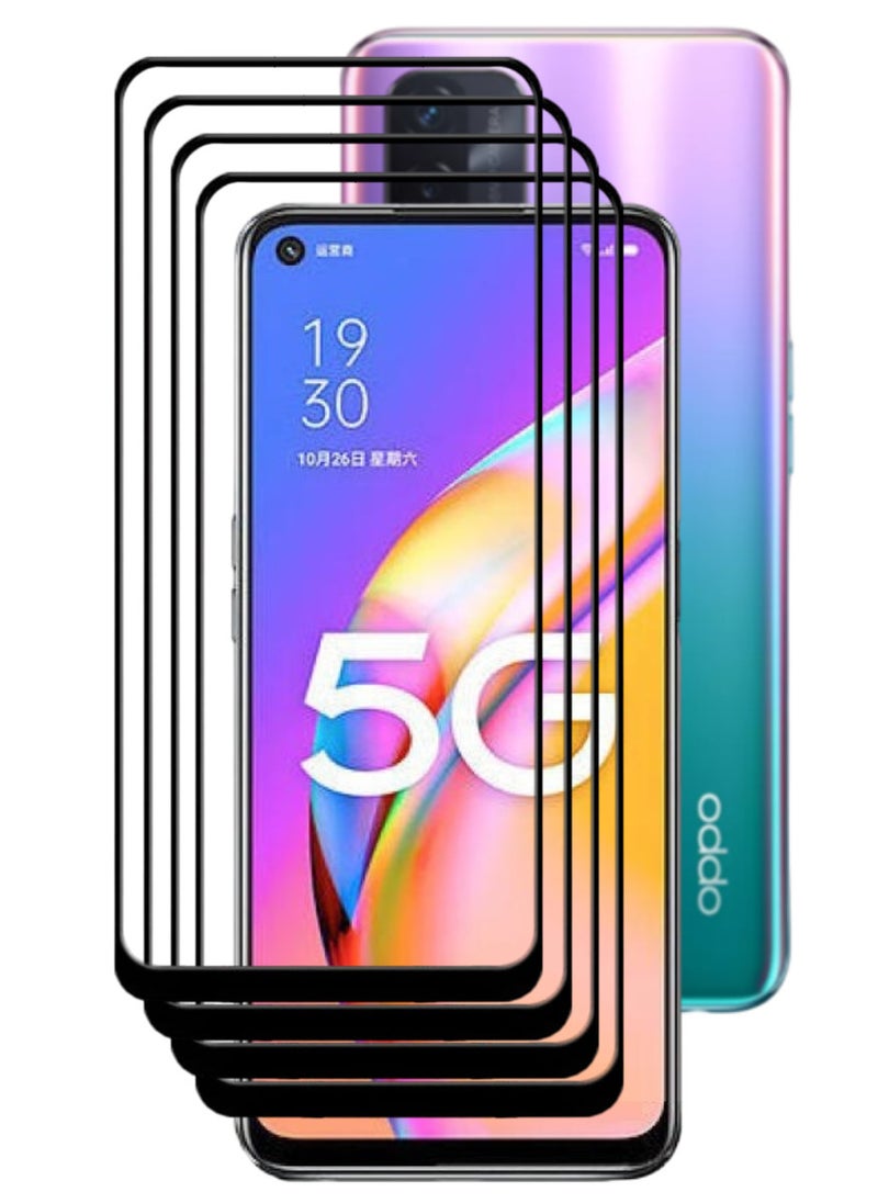 أكاليكس 4 قطع، حماية شاشة،  لهاتف اوبو  A93 5G، جودة ممتازة. - Image 1