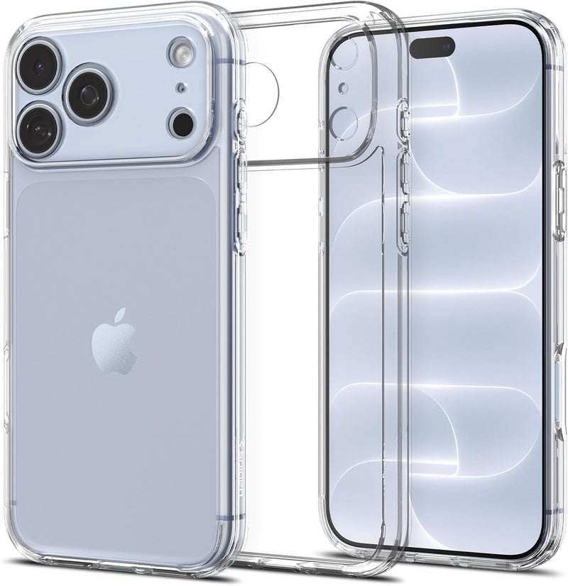 Spigen Ultra Hybrid iPhone 18 Pro Max Case Cover (2026) - Crystal Clear - Image 1
