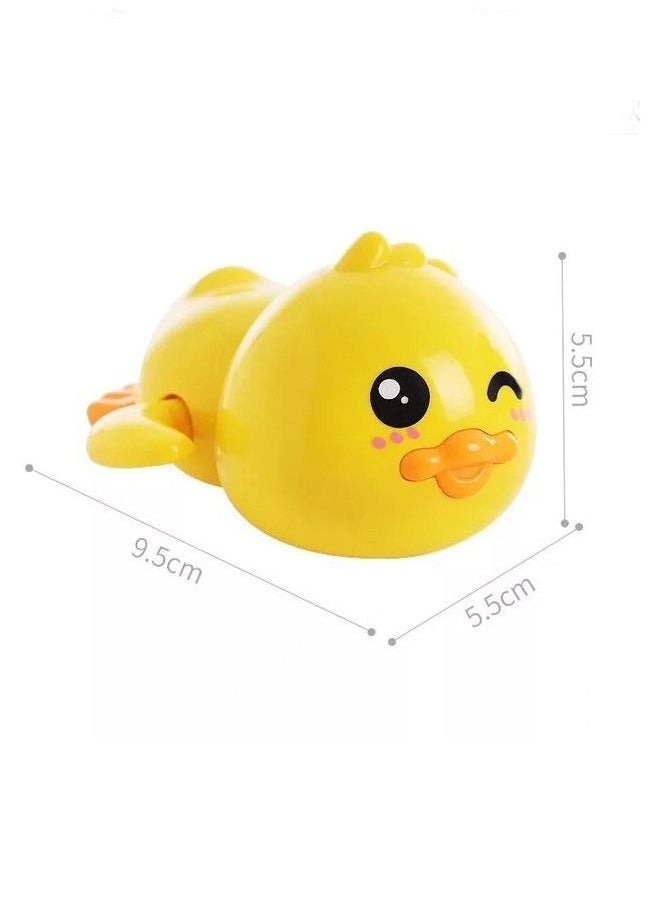 Generic - Bath Toys, 2 PCS Yellow duck Wind-up Swimming  Toys Floating Water Pool Play Sets, Bathtub Shower Fun Bathtime - Image 1