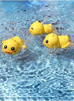 Generic Bath Toys, 2 PCS Yellow duck Wind-up Swimming  Toys Floating Water Pool Play Sets, Bathtub Shower Fun Bathtime  - Image 5