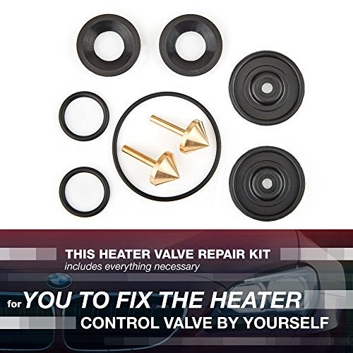 Klifex Heater Valve Repair Kit Compatible with Cars - Set of Heater Repair Parts - No Need to Buy a New Valve, Suitable for Self-Repair E39, E38, E53, E34, E32, E31, E65, E66, E60, E61 - Image 2