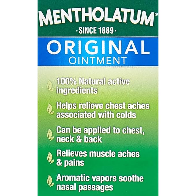 mentholatum Ointment Jar, 1 OZ - Image 2