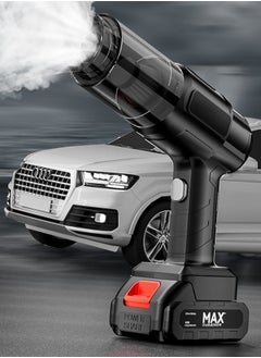 MDHL Car Vacuum Cleaner Cordless, portable vacuum car vacuum cleaner portable 9000pa Electric wireless mini vacuum cleaner with 2 Speeds Adjustable, 6000mAh rechargeable Battery Dust Collector for Car vacuum cleaner small Home Office  - Image 3