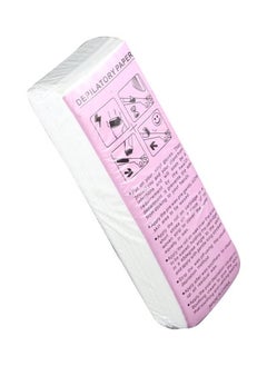ORiTi 100-Piece Depilatory Hair Removal Wax Paper Set White 30grams  - Image 1