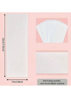 ORiTi 100-Piece Depilatory Hair Removal Wax Paper Set White 30grams  - Image 3