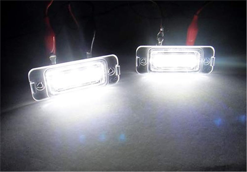 Wivplex 2x LED License Plate Light for MB Vehicles - Image 4