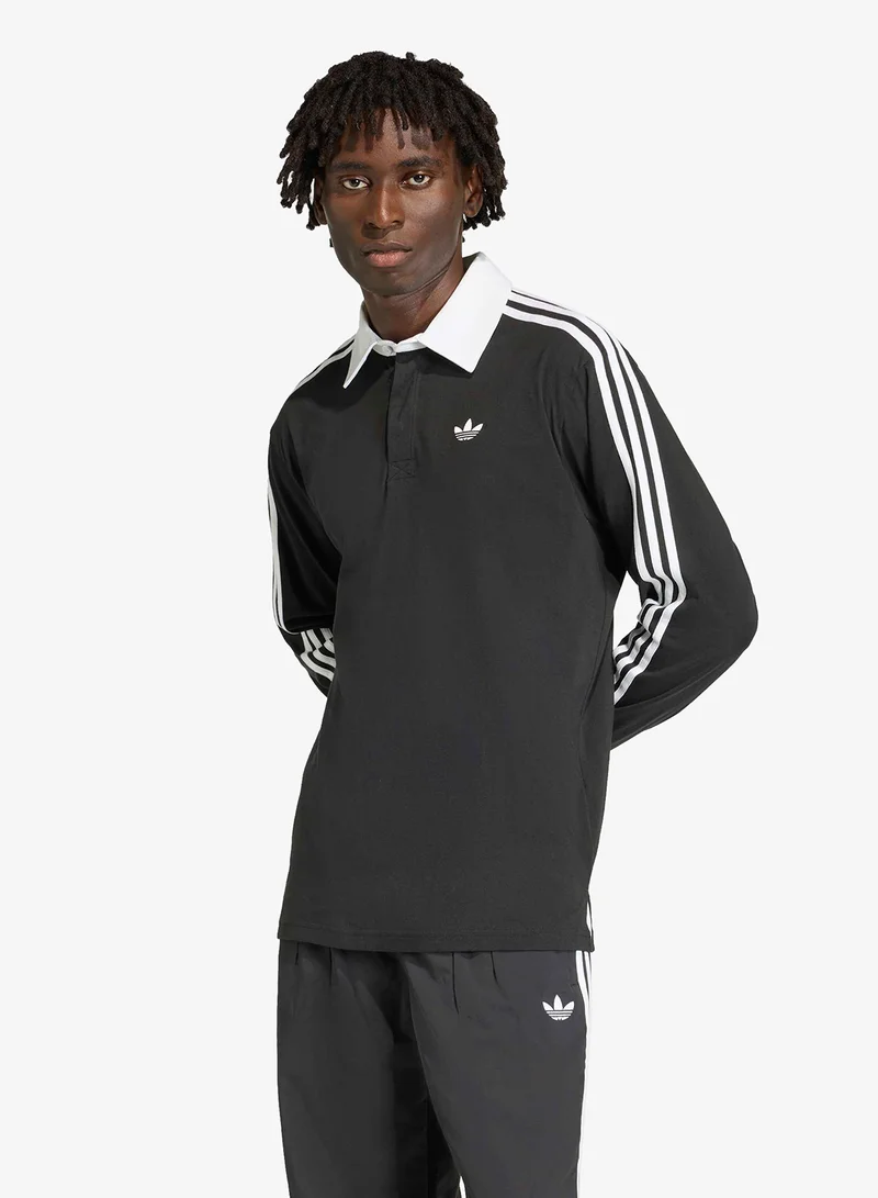 3-Stripes Rugby Polo