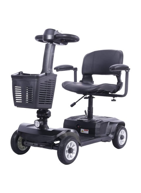 4-Wheel Electric Folding Scooter Portable Electric Wheelchair Scooter for Adults and Seniors Maximum Load 190KG