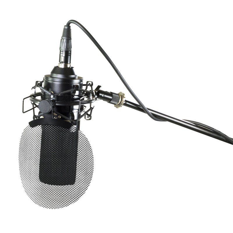 MXL 770X Multi-Pattern Condenser Microphone Bundle with Shock Mount, Pop Filter, 20' XLR Cable | Studio Quality Recording, Gaming & Streaming (Black) - Image 3