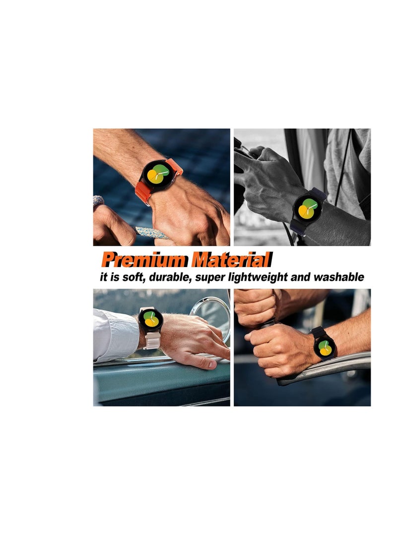 Generic Alpine Loop Bands Nylon 20MM Band For Samsung Gear Sport/Watch 6/Watch 4 5 /Watch 5 Pro /S2 classic/active 2 40mm 44mm/Amazfit GTS 3/ GTS 4/GTS4 Mini/Bip 3 Pro/GTS2/Bp u  - Image 2