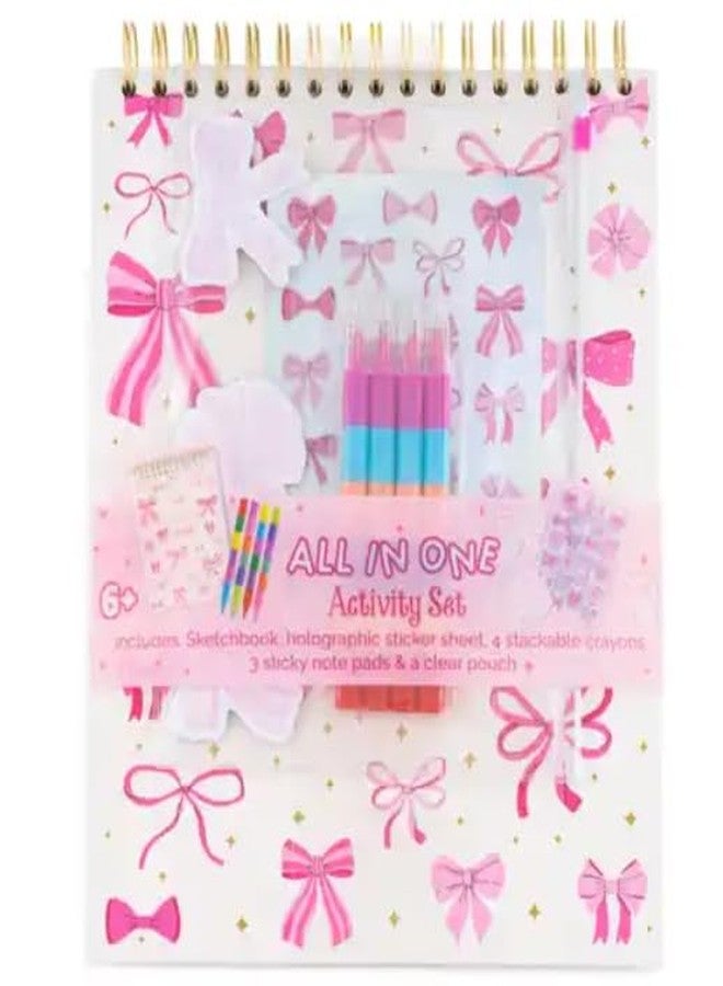 VOTUM Sketch Book: Personalized Artist Sketchbook: Sketching, Drawing and Creative Doodling. Notebook and Sketchbook to Draw and Journal with Stickers and Markers (Bows) - Image 2