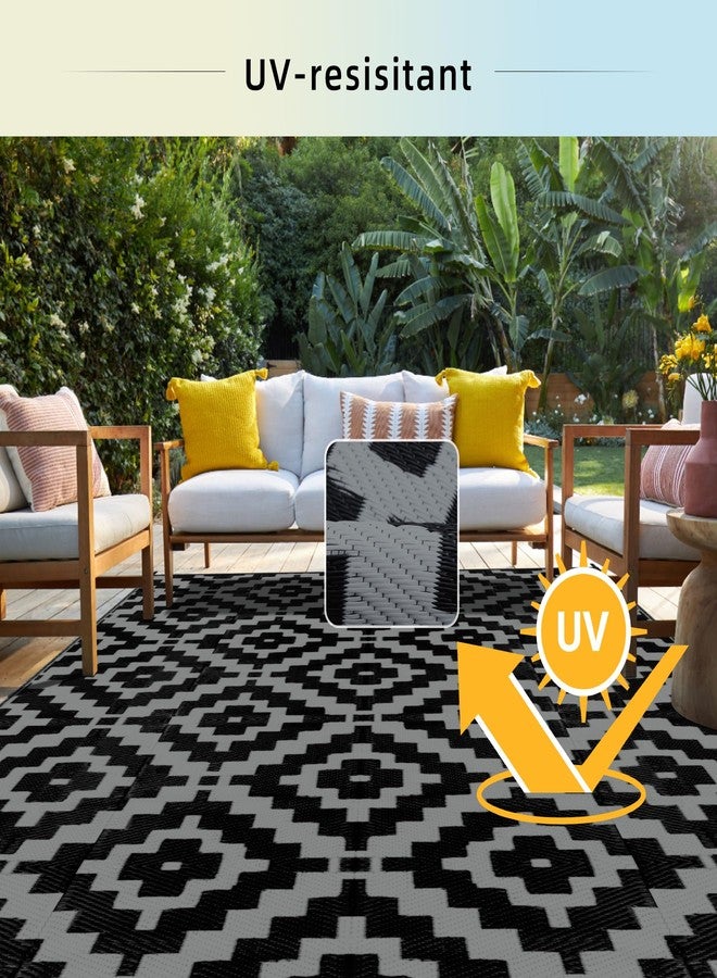 Favoyard سجادة خارجية من فافويارد، مقاس 5×8 قدم، مقاومة للماء، قابلة للاستخدام على الوجهين، مصنوعة من القش البلاستيكي، مثالية لتزيين الفناء الخارجي، مناسبة للتخييم، مناسبة للشرفات، والباحات، وحمامات السباحة، والحدائق الخلفية، والنزهات، والشواطئ، وأبواب الكرفانات. - Image 3