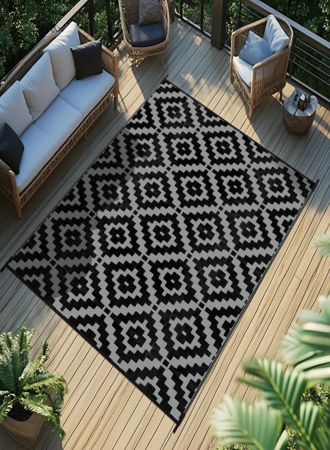 Favoyard سجادة خارجية من فافويارد، مقاس 5×8 قدم، مقاومة للماء، قابلة للاستخدام على الوجهين، مصنوعة من القش البلاستيكي، مثالية لتزيين الفناء الخارجي، مناسبة للتخييم، مناسبة للشرفات، والباحات، وحمامات السباحة، والحدائق الخلفية، والنزهات، والشواطئ، وأبواب الكرفانات. - Image 1