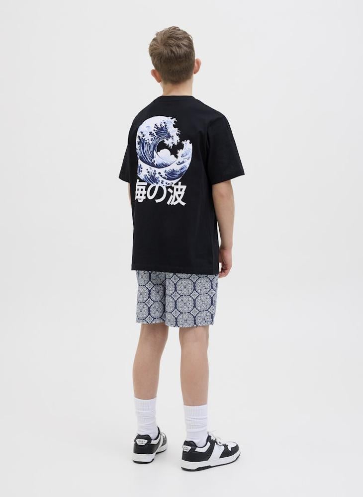 Jack & Jones Junior Kids Aop Shorts  - Image 2
