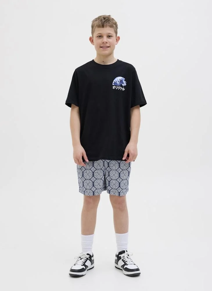 Jack & Jones Junior Kids Aop Shorts