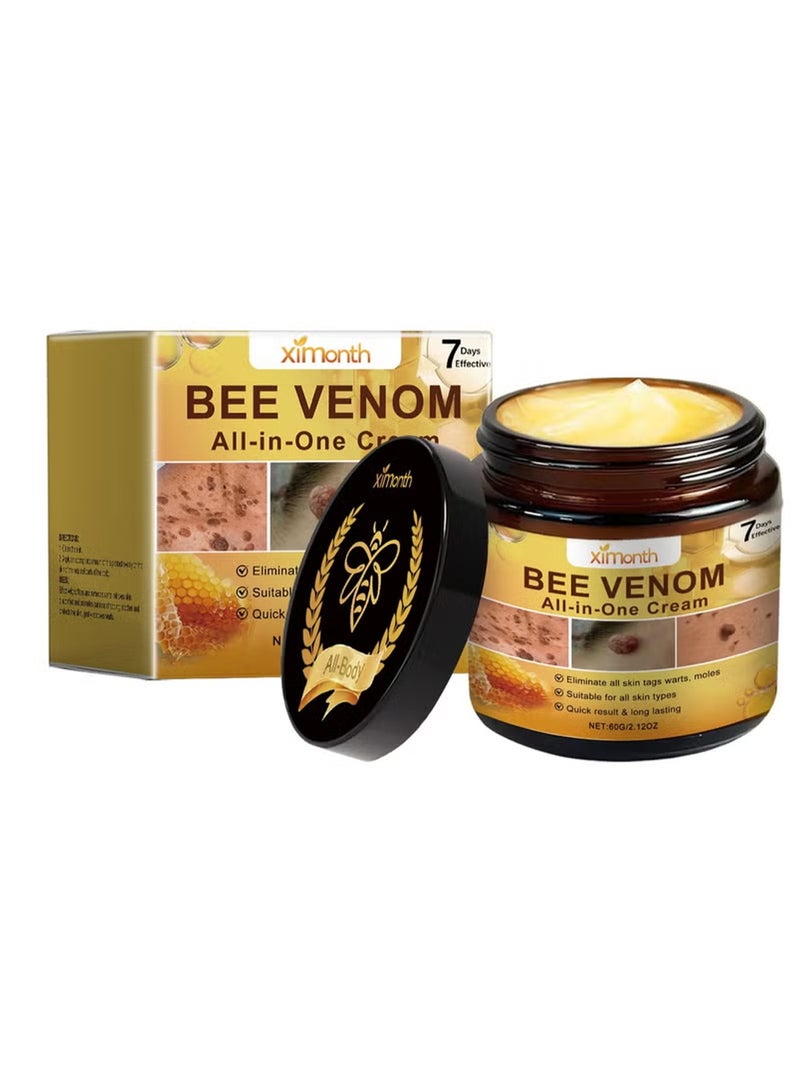 ximonth Bee Venom All-in-One Skin Treatment Cream – For Tags, Warts & Mole Care - Image 1