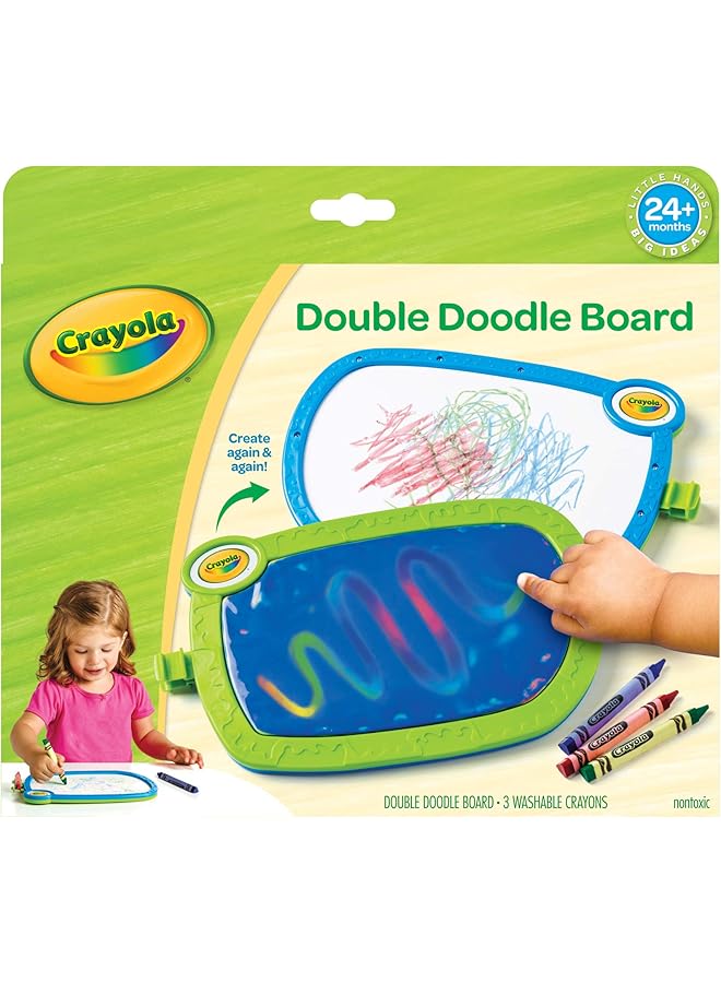 Crayola Double Doodle Board 4 Piece Set - Image 1