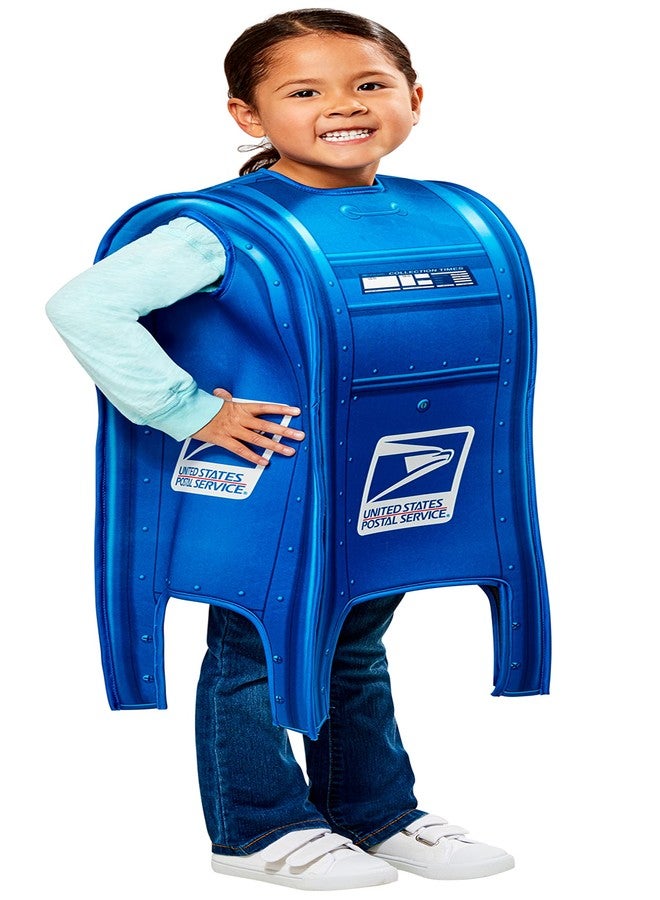 Rubies United States Postal Service: USPS Post Box Costume for Toddlers, Unisex 4T - Image 1