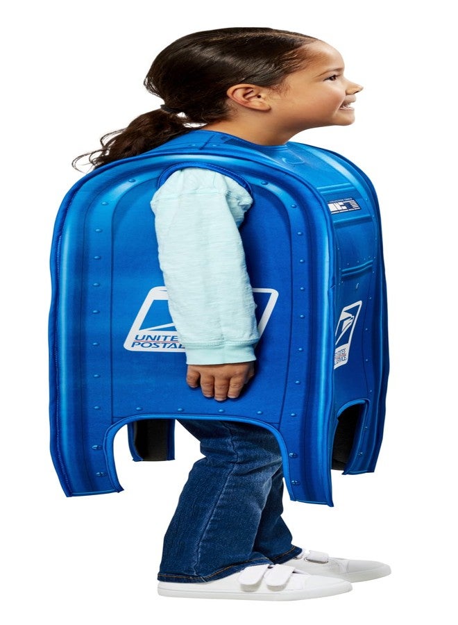 Rubies United States Postal Service: USPS Post Box Costume for Toddlers, Unisex 4T - Image 4