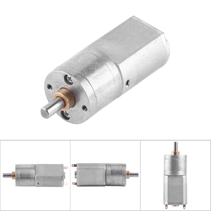 Diameter 20mm 12V DC Powerful High Torque Gear Box Motor (30RPM) - Image 2