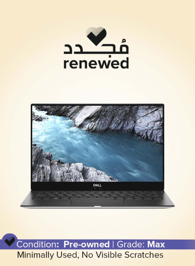 DELL Renewed - XPS 13 9370 Laptop With 13.3-Inch Full HD Display,Intel Core i5-8365U Processor/Quad Core/8th Gen/8GB RAM/256GB SSD/Intel UHD 620 Graphics/Windows 11 Pro English silver - Image 1