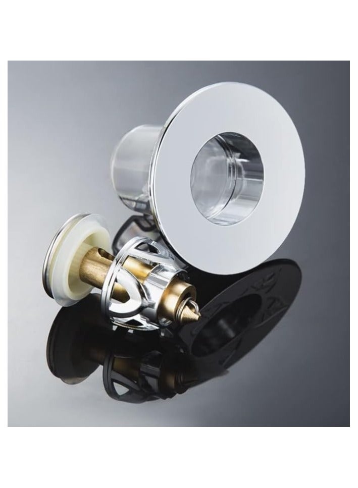 Silver stainless steel tub stopper that can withstand hot and cold water high quality - Image 2