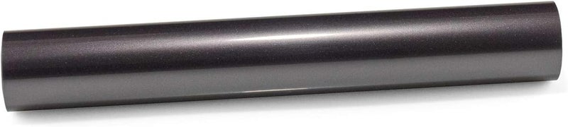 EZAUTO WRAP 12"x60" (قدم واحد × 5 أقدام) فيلم تغليف سيارات ذاتي اللصق من الفينيل فائق اللمعان المعدني باللون الرمادي كرونوس PET، تقنية إزالة الهواء الخالية من الفقاعات مع مجموعة الأدوات - Image 2