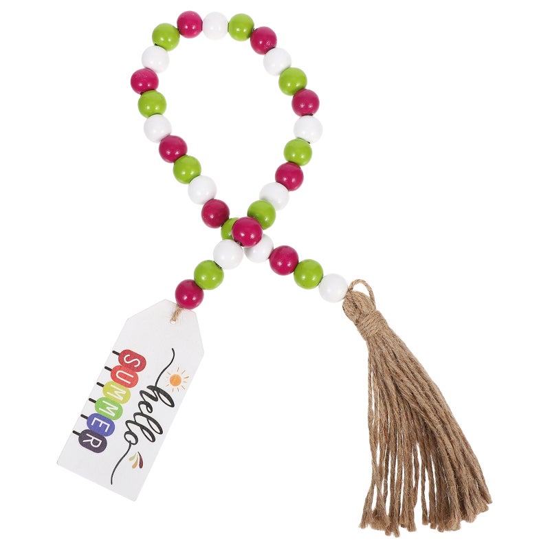 Beaded Tassel Garland Beads Decor Hanging Ornament - Image 1