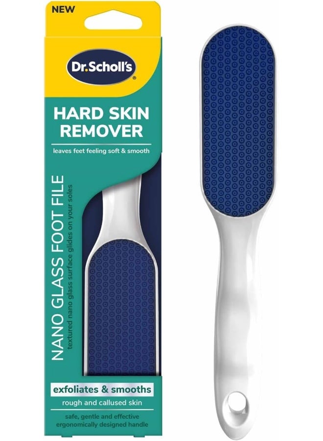 Dr. Scholl's Hard Skin Remover Nano Glass Foot File - Image 1