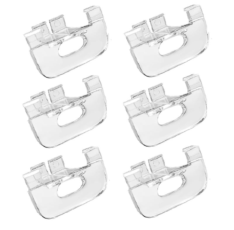 IFERLA 6 Pack Graber Bali Springs Cordless Honeycomb Shade Lift Handles - Cordless Shade Handle Bali Blinds Replacement Parts for Top Down Bottom up 3/4" Pleat Mini Blinds Cellular Shades(Made After 2015) - Image 1