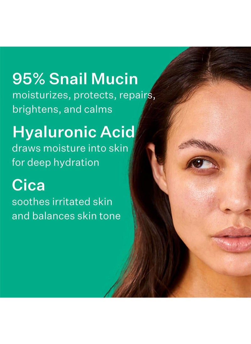 Snail Rescue Blemish Busting Toner | 95% Snail Mucus | Pore Cleanser | Moisturising and Balancing | CICA | Hyaluronic Acid | Non-comedogenic | Non-irritating| 100ml