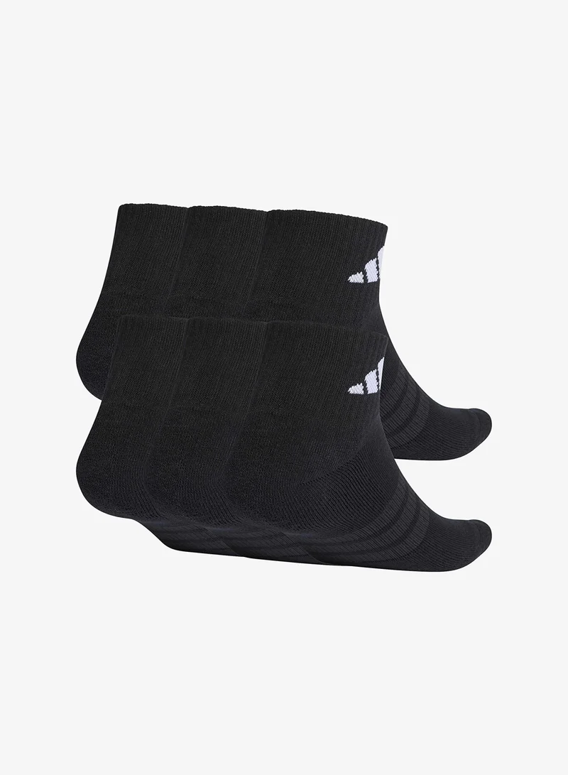Adidas 6 Pack Cushioned Essentials Ankle Socks