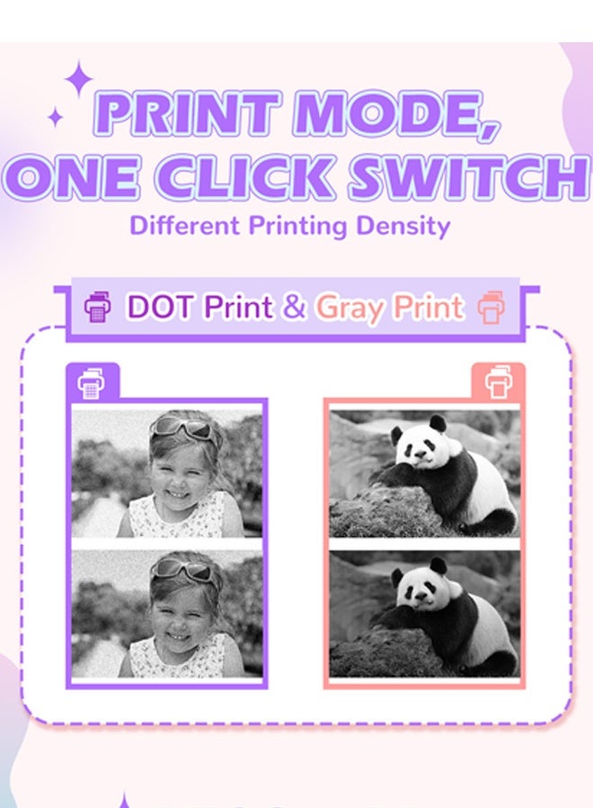 Beauenty Kids Camera Instant Print, Camera for Kids with Printable Photos, Toddler Camera Toys for Children Ages 3-14, Digital Camera Birthday Gifts for Girls 4 5 6 7 8 9 10 11 12 13 Years Old (White) - Image 5