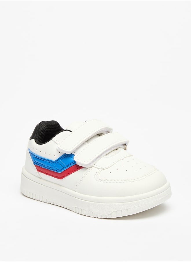 LBL by Shoexpress Boys Panelled Sneakers with Hook and Loop Closure  - Image 1