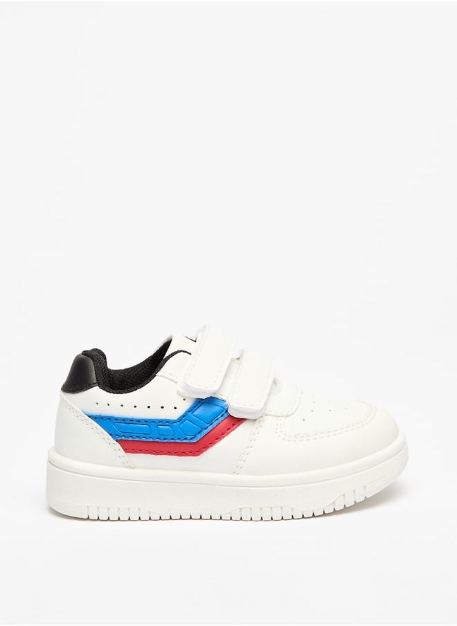 LBL by Shoexpress Boys Panelled Sneakers with Hook and Loop Closure  - Image 3