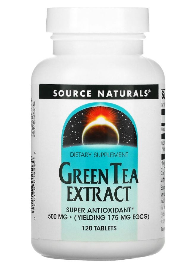 Source Naturals Green Tea Extract 500 mg 120 Tablets