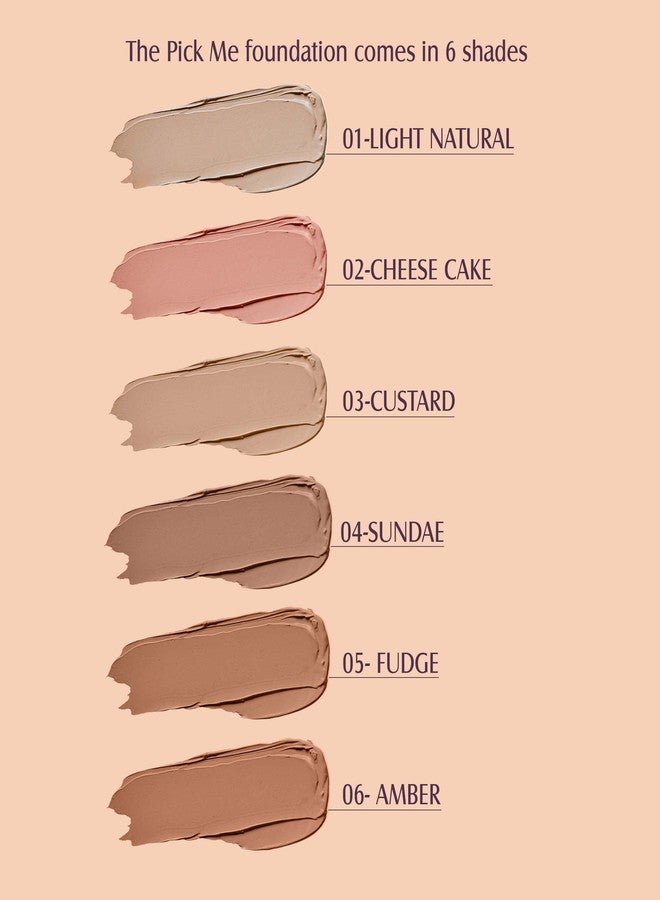 Glam 21 Glam21, Pick Me! Matte Foundation for Non-sticky Instant Spotless Glow with Long Day Matte Coverage | Increase Skin Breathability | F6514, Shade-03 - Image 5