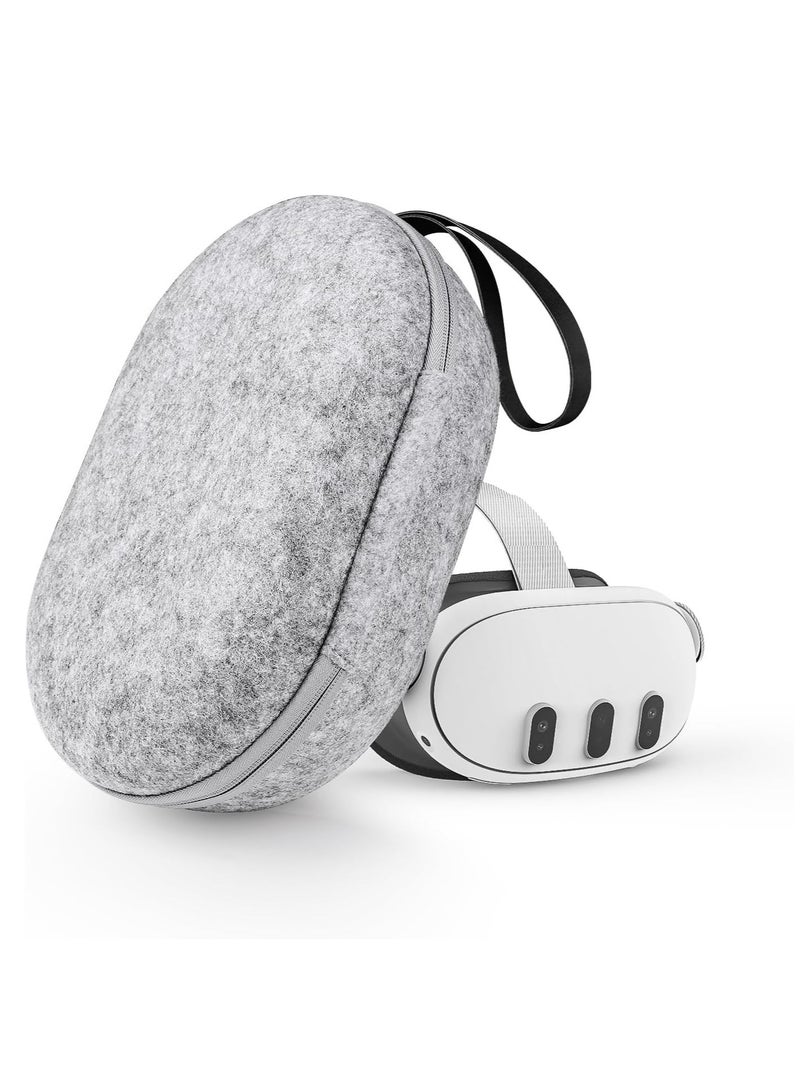 SOLARAE Carrying Case for Meta Quest 3 Handle Bag for Oculus Quest 3 Head Strap Touch Controller Waterproof Portable Protection Travel Pack Fit for Men Women - Image 1
