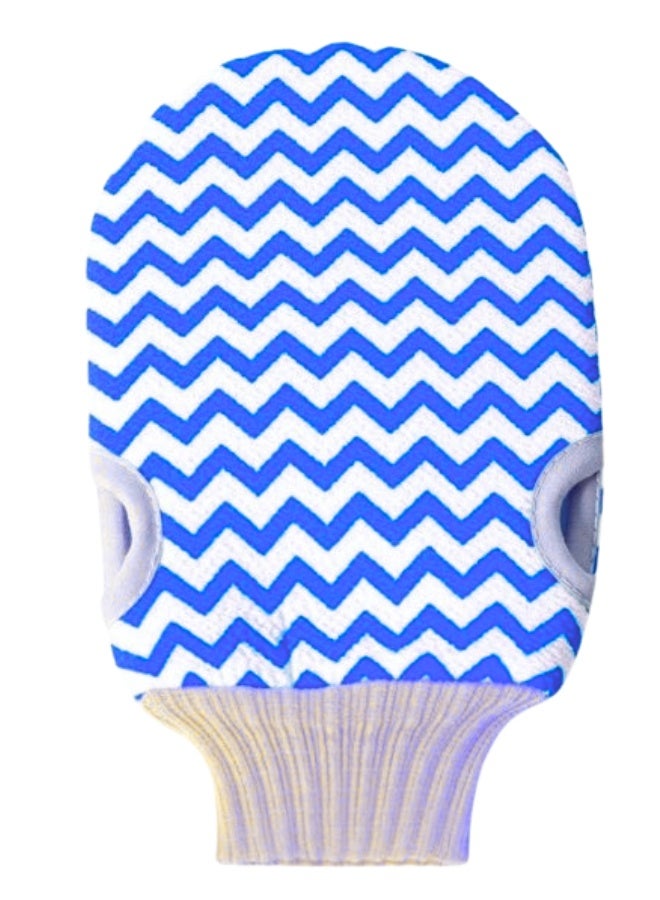 ليفة تقشير بمقاس 12  × 22 سم  لتفتيح لون البشرة وإزالة السموم - قفاز حمام مغربي كوري احترافي لعلاج المسام الواسعة وتنعيم ملمس الجلد - تصميم مضاد للانزلاق ببطانة صوف مريحة - قطعة أساسية للعناية بالبشرة وتجديد حيويتها- لون عشوائي - Image 1