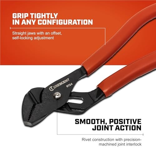 Crescent كماشة كريسنت 4-1/2" صغيرة بمقبض مغموس | RT24CVS-05 - Image 4