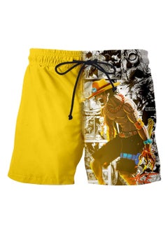 KUYING Summer One Piece Loose Home Five Guarter Shorts  - Image 1
